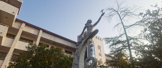 安乡县安丰乡出口洲中学环境