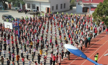 长沙市宁乡县喻家坳乡中心学校环境