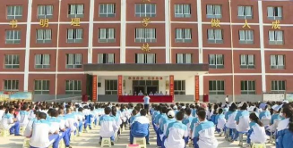 会宁县郭城驿镇扎子塬九年制学校环境