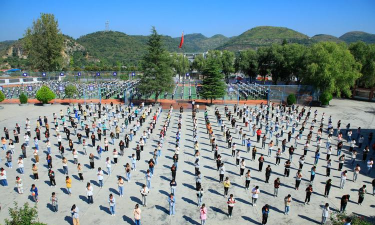 小坝中学环境