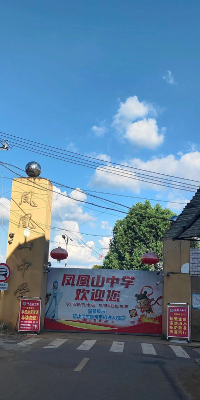 凰山中学环境