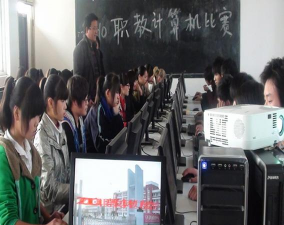 五河县的职业教育中心环境