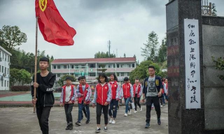 仙居县上张初中环境