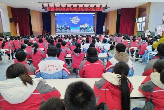 盱眙县旧铺中学环境