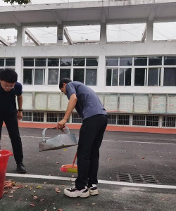 临泉县张营乡古城私立中学环境