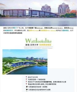 英国赫瑞瓦特大学马来西亚校区