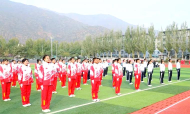 张家口幼师职教中心户外活动场地