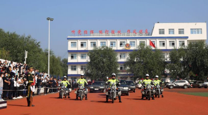 东营金盾司法中等职业学校户外活动场地