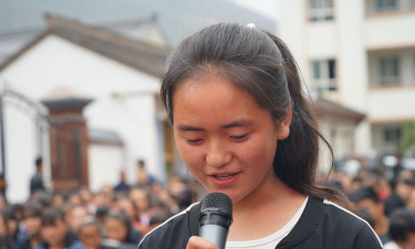 礼县龙林乡初级中学户外活动场地
