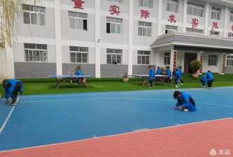 礼县滩坪初级中学户外活动场地