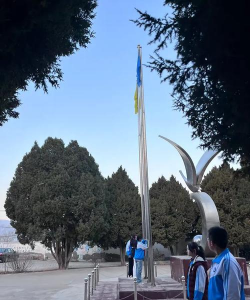 靖远县平堡中学户外活动场地