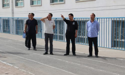 甘肃省静宁县界石铺中学户外活动场地