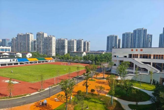 湖南常德芷兰实验学校户外活动场地