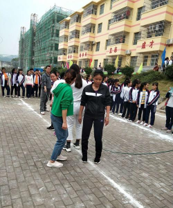 横县新福镇第一初级中学户外活动场地