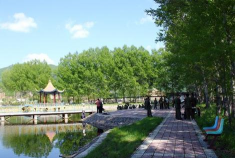 伊春技师学院户外活动场地