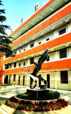 阆中市洪山中学校户外活动场地