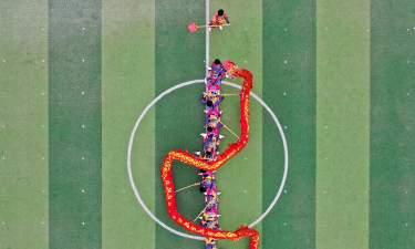 镇渡中心学校户外活动场地