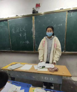 沈丘县槐店回族镇外语中学阅读区