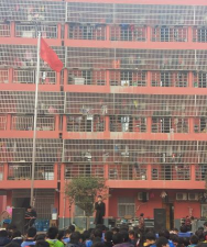 固始县洪埠中学阅读区