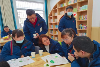 石门桥镇康家吉中学阅读区