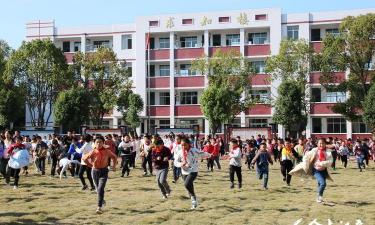 沧港镇中心学校阅读区