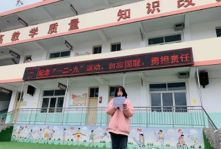 文县口头坝九年一贯制初中部阅读区