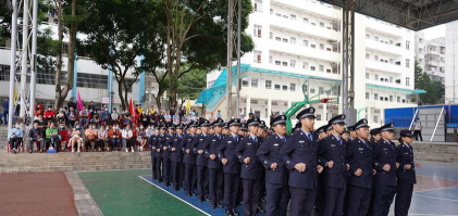 广西警官学校阅读区