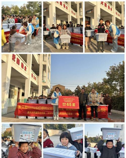 临泉老集镇静山中学阅读区