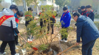 临泉县姜寨中心学校阅读区