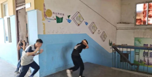 通许县孙营乡第一中学阅读区