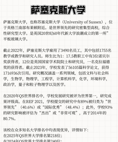 苏塞克斯大学