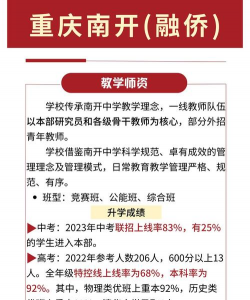 重庆南开融侨中学校